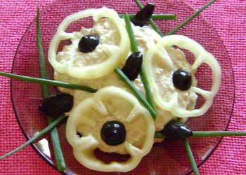 Salata de icre cu ceapa